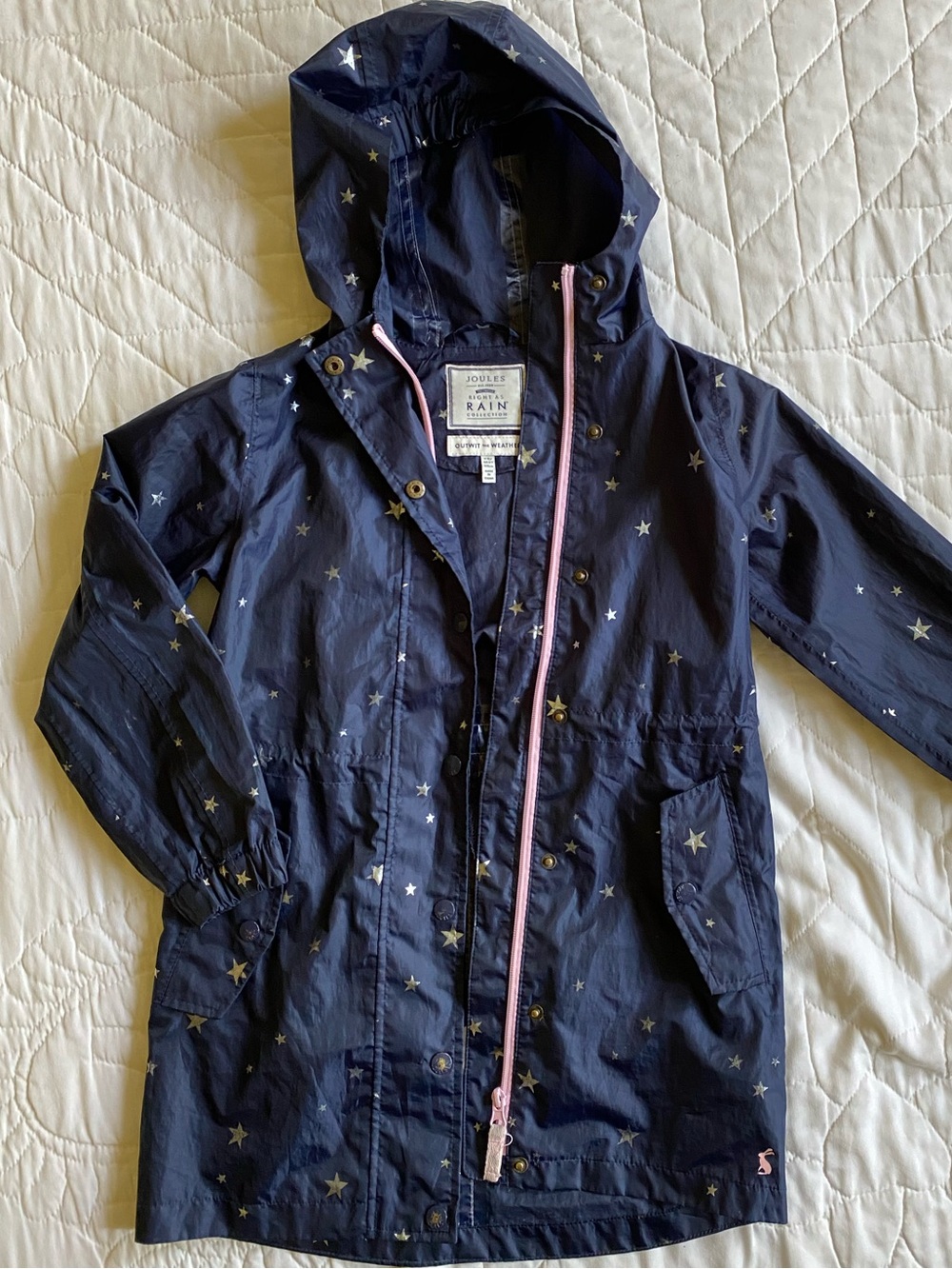 Joules Raincoat Size 7-8